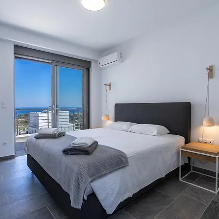 וילה Red Rock Villa Sea View & Infinity Pool *